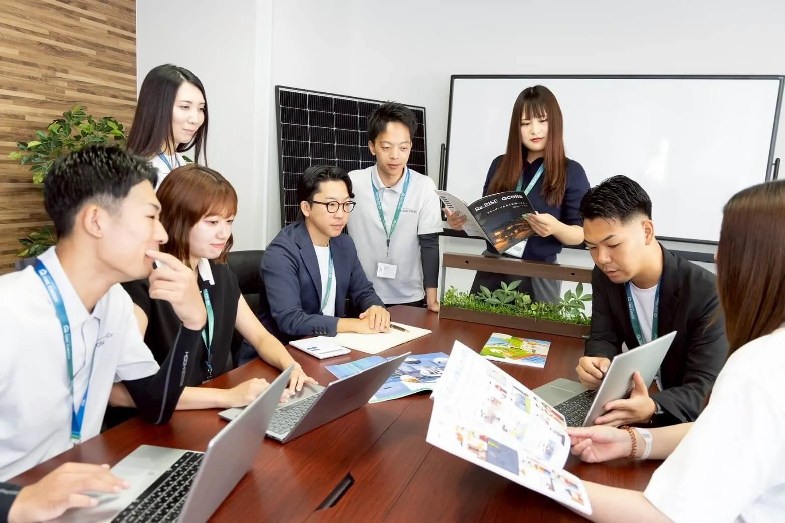 職場でも明るいワンエナジーのスタッフ